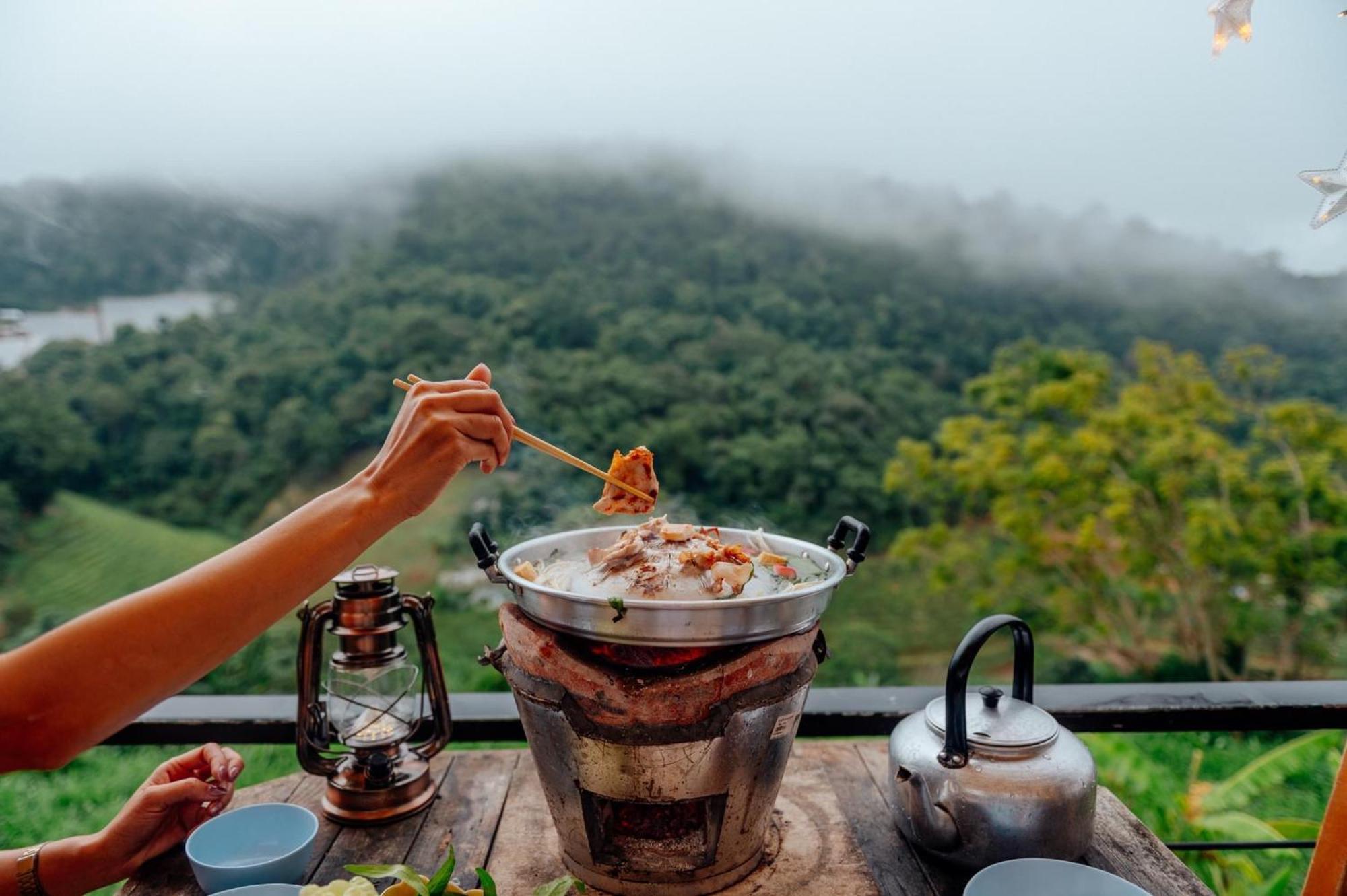 Phu Morinn Camping ม่อนแจ่ม Mon Jam Buitenkant foto